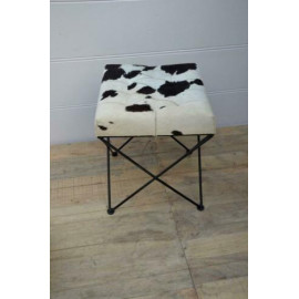 stool leather cowskin