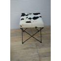 stool leather cowskin